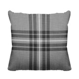 Brady Striped Reversible Indoor/Outdoor Square Pillow