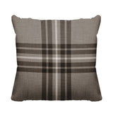 Brady Striped Reversible Indoor/Outdoor Square Pillow