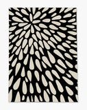Brenton low pile chair mat in Black