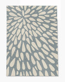 Brenton low pile chair mat in Gray