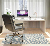 Brenton low pile chair mat in Gray