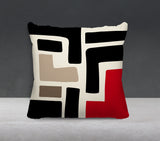 Briddie Spun Polyester Square Indoor/Outdoor Throw Pillow