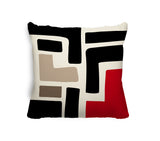 Briddie Spun Polyester Square Indoor/Outdoor Throw Pillow