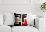 Briddie Spun Polyester Square Indoor/Outdoor Throw Pillow