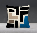 Briddie Spun Polyester Square Indoor/Outdoor Throw Pillow