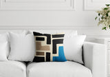 Briddie Spun Polyester Square Indoor/Outdoor Throw Pillow