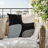 Briggs Abstract Reversible Indoor/Outdoor Square Pillow
