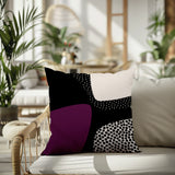Briggs Abstract Reversible Indoor/Outdoor Square Pillow