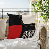 Briggs Abstract Reversible Indoor/Outdoor Square Pillow