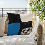 Briggs Abstract Reversible Indoor/Outdoor Square Pillow