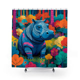 Bright Shower Curtain
