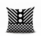 Brixa Abstract Reversible Indoor/Outdoor Square Pillow