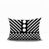 Brixa Abstract Reversible Indoor/Outdoor Rectangle Pillow
