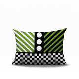 Brixa Abstract Reversible Indoor/Outdoor Rectangle Pillow