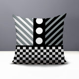Brixa Abstract Reversible Indoor/Outdoor Square Pillow