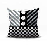 Brixa Abstract Reversible Indoor/Outdoor Square Pillow