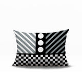 Brixa Abstract Reversible Indoor/Outdoor Rectangle Pillow