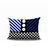 Brixa Abstract Reversible Indoor/Outdoor Rectangle Pillow