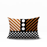 Brixa Abstract Reversible Indoor/Outdoor Rectangle Pillow
