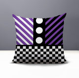 Brixa Abstract Reversible Indoor/Outdoor Square Pillow