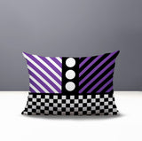 Brixa Abstract Reversible Indoor/Outdoor Rectangle Pillow