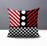 Brixa Abstract Reversible Indoor/Outdoor Square Pillow
