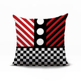 Brixa Abstract Reversible Indoor/Outdoor Square Pillow