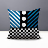Brixa Abstract Reversible Indoor/Outdoor Square Pillow