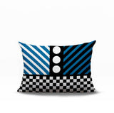 Brixa Abstract Reversible Indoor/Outdoor Rectangle Pillow