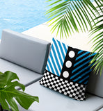 Brixa Abstract Reversible Indoor/Outdoor Rectangle Pillow