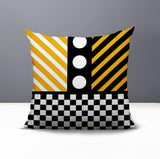 Brixa Abstract Reversible Indoor/Outdoor Square Pillow
