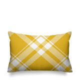 Brooke Checkered Reversible Indoor/Outdoor Rectangular Pillow