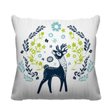 Bucky Animal Reversible Indoor/Outdoor Square Pillow