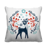 Bucky Animal Reversible Indoor/Outdoor Square Pillow