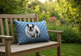 Bulldog  Indoor/Outdoor Reversible Rectangular Pillow