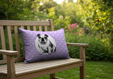 Bulldog  Indoor/Outdoor Reversible Rectangular Pillow