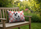 Bulldog  Indoor/Outdoor Reversible Rectangular Pillow