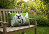 Bulldog  Indoor/Outdoor Reversible Rectangular Pillow