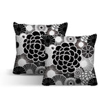 Bursta Floral Reversible Indoor/Outdoor Square Pillow