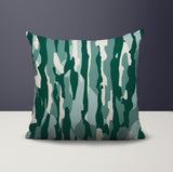 Spiro Patchwork  Indoor/Outdoor Reversible Square Pillow