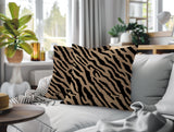 Valerie Zebra Print Indoor/Outdoor Reversible Square Pillow