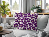 Davi Zebra Print Indoor/Outdoor Reversible Square Pillow