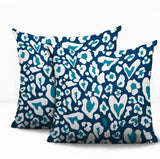 Bobbi Zebra Print Indoor/Outdoor Reversible Square Pillow
