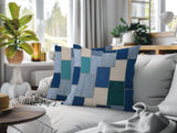 Kazie Patches Indoor/Outdoor Reversible Square Pillow