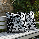 Cabo Zebra Print Indoor/Outdoor Reversible Square Pillow