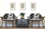 Cabo Zebra Print Indoor/Outdoor Reversible Rectangular Pillow