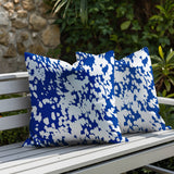 Cabo Zebra Print Indoor/Outdoor Reversible Square Pillow