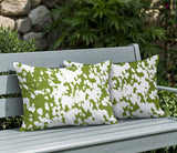 Cabo Zebra Print Indoor/Outdoor Reversible Rectangular Pillow