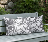 Cabo Zebra Print Indoor/Outdoor Reversible Rectangular Pillow