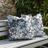Cabo Zebra Print Indoor/Outdoor Reversible Square Pillow